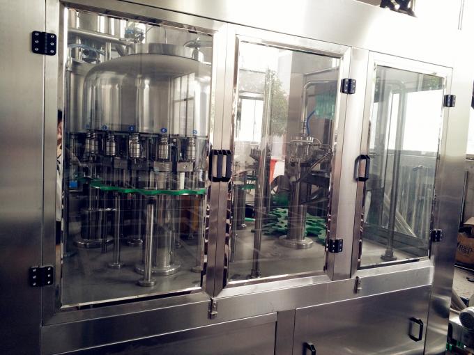 Customized Juice Production Line Juice Filling Machine With PLC Touch Screen Control 0