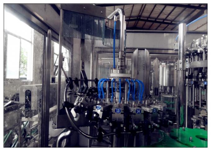 PET Plastic Bottle Juice Filling Machine PLC Control For Small Scale Factory 1