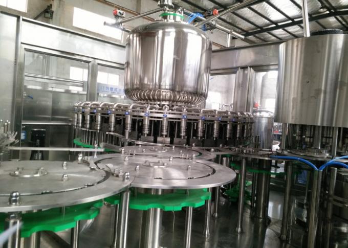 CE Certificated Fruit Juice Processing Machines With Glass Bottles PCL Control 0