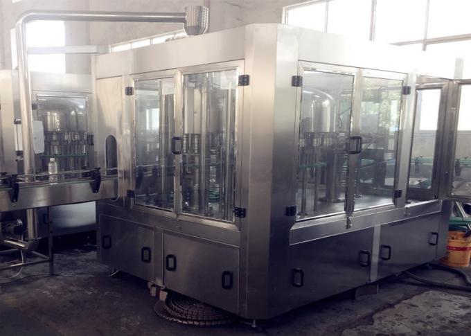 High Speed Carbonated Drink Filling Machine Rinsing / Filling / Capping For PET Bottles 0