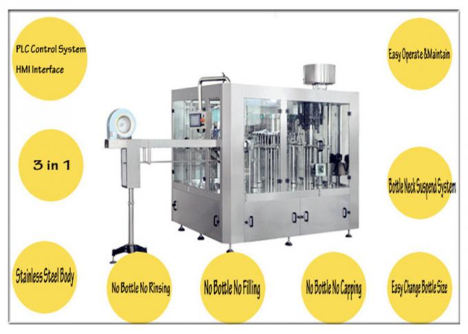 SGS Certificate Carbonated Drink Filling Machine , Beer Making Machine 7.5 Kw 1