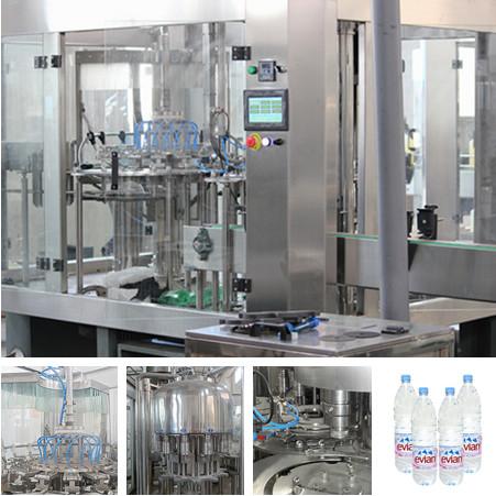 Automatic Drinking Water Bottle Filling Machine With Labour / Energy Saving 0