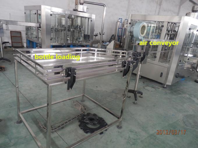 Automatic Mineral / Pure Water Bottle Filling Machine Washing - Filling - Capping 3-In-1Unit 0