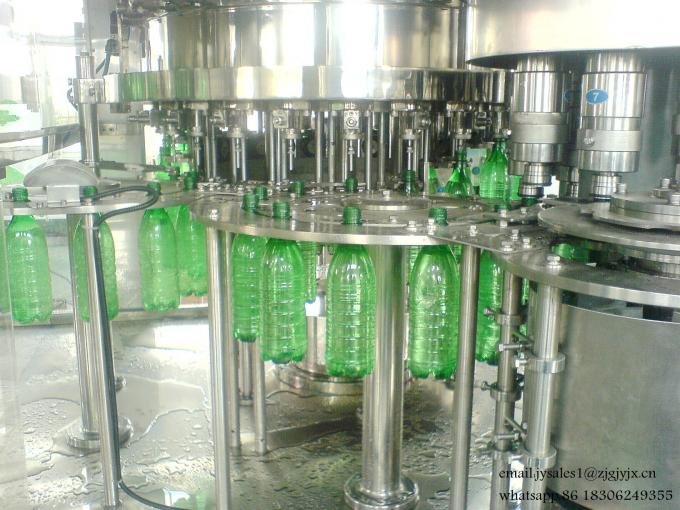 330-2000ML Carbonated Drink Filling Machine , Bottle Washing Filling Capping Plant 5