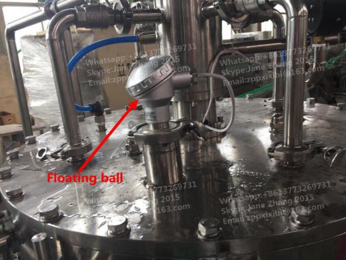 Large Glass Bottle Filling Machine / Split Carbonated Production Line 1.1kw 3