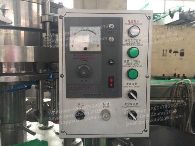Large Glass Bottle Filling Machine / Split Carbonated Production Line 1.1kw 4