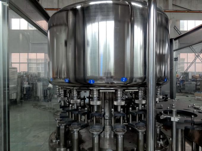 Aseptic Milk Glass Bottle Filling Machine / Bottling Production Line Food Grade SS304 1