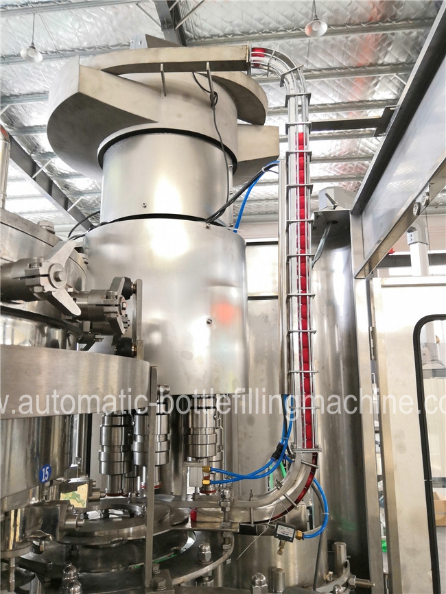 Beverage Carbonated Drink Filling Machine / Soft Drink Making Machines Production Line 2