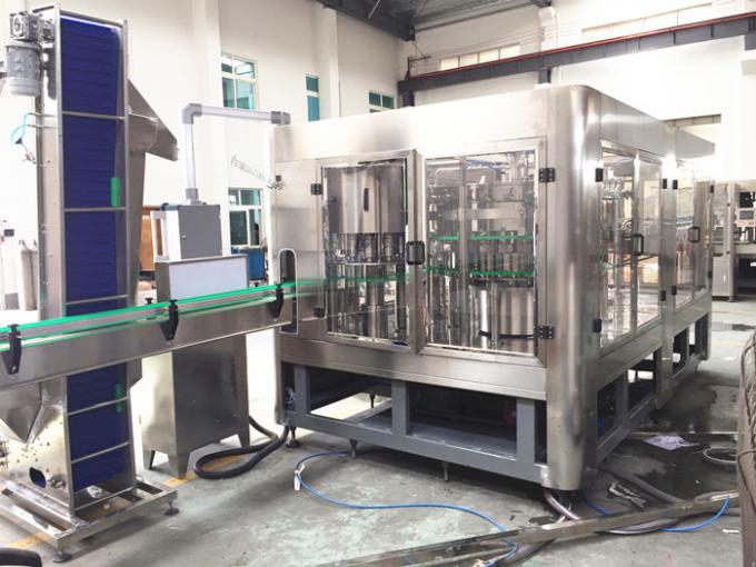 8.07KW Carbonated Soft Drink Production Line , 8000BPH 500ml Soda Water Bottling Filling machine 1