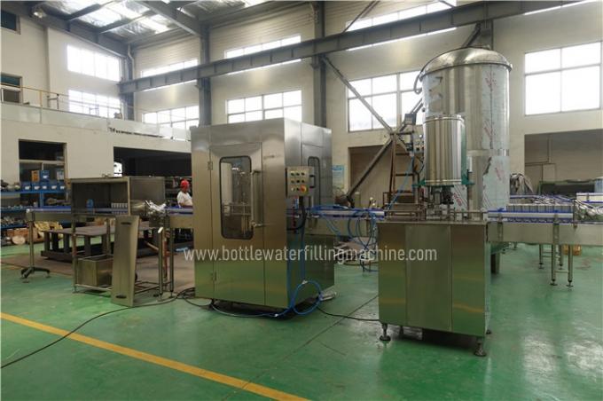 750ml 500can/H Co2 Mixer Carbonated Beverage Filling Machine 0