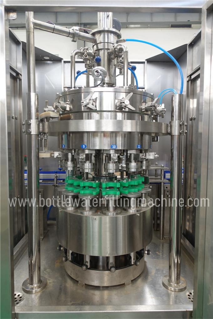 750ml 500can/H Co2 Mixer Carbonated Beverage Filling Machine 1