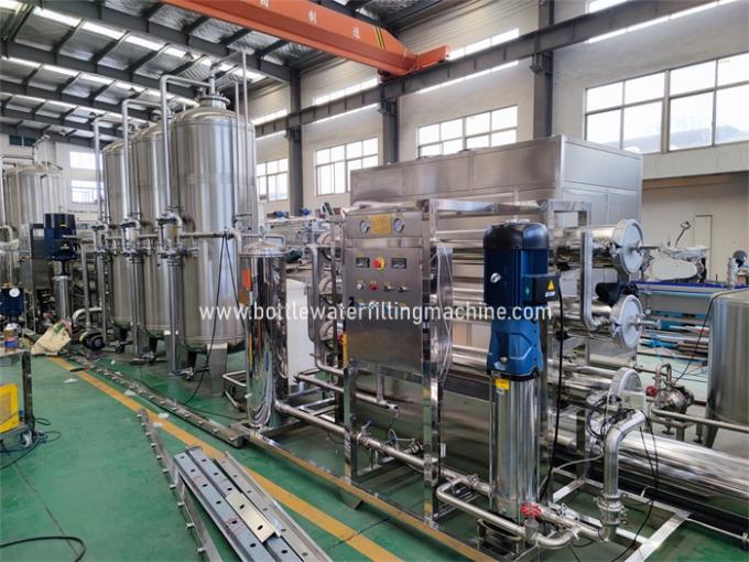 10000BPH Bottle Water Production Machine , 500ml Drinking Water Filling Machine 0