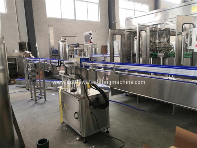 Glass Bottle Carbonated Soft Drink Rinsing Filling Machines 2000ml Production Line 1