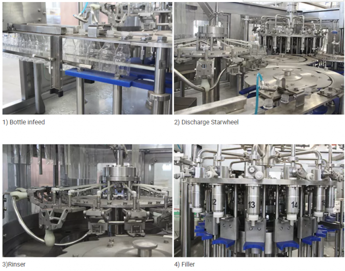 Automatic Fruit Juice Filling Machine 500ml Pineapple Orange Production Line 0