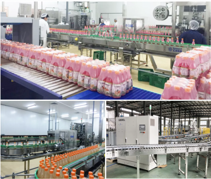 Automatic Fruit Juice Filling Machine 500ml Pineapple Orange Production Line 1