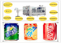 3000kg Glass Bottle Carbonated Drink Filling Machine With Touch Screen Control