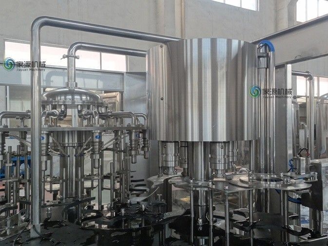 CE / SGS bottle filling equipment automatic bottle washing capping machine 2