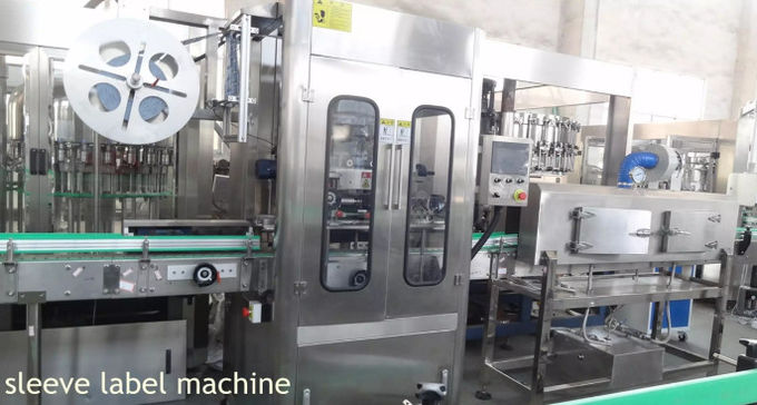Mineral Water Juice Gas Bevarage Filling And Sealing Machine / Liquid Filling Machine 6