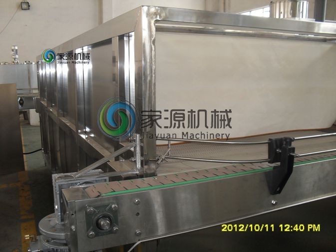 Juice Glass Bottle Cooling Machine , Stainless Steel Beverage Production Equipment 1