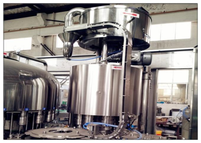 Automatic Carbonated Water Filling Machine , Glass Bottles Soda Bottling Equipment 2