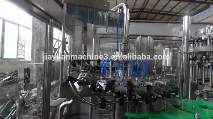 Soft drink gas water beer filling machine for carbonated drink production line