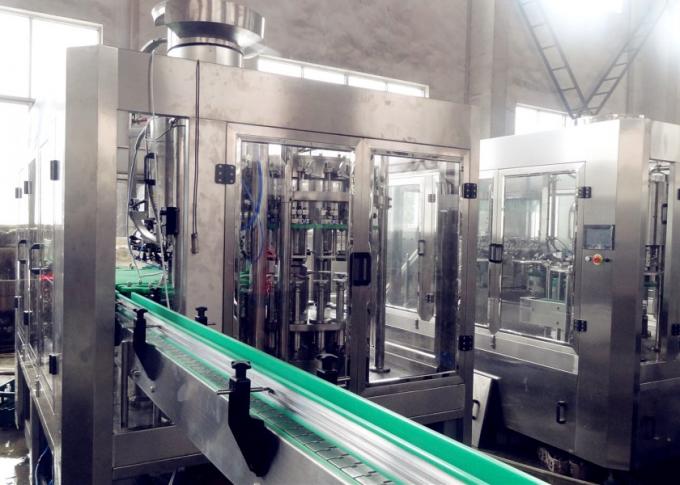 3000kg Glass Bottle Carbonated Drink Filling Machine With Touch Screen Control 0