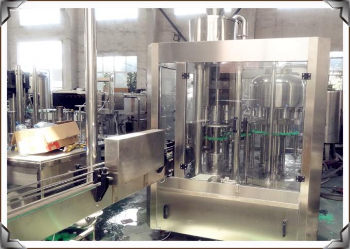 PCL Control Beer / Carbonated Beverage Filling Machine Silvery White Color 0