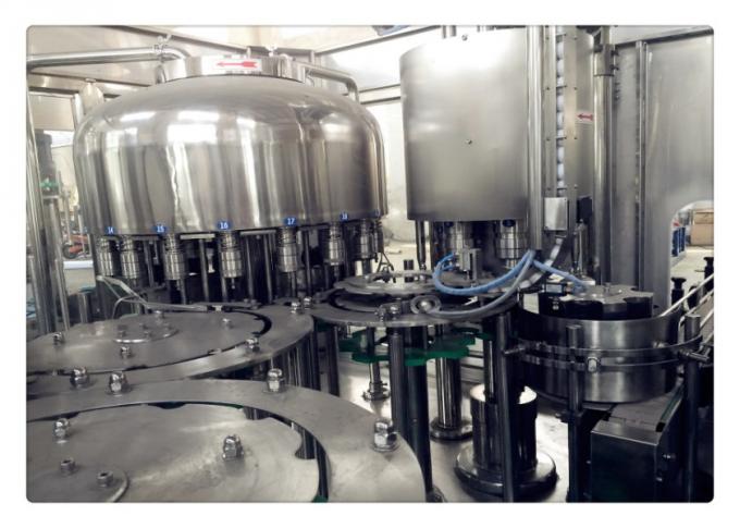 Juice Production Beverage Filling Line Stainless Steel With Accurate Filling 2