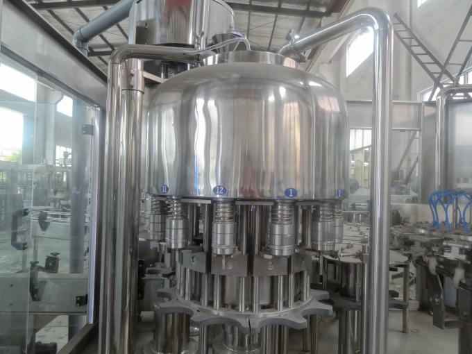 Fully Automatic Non Carbonated Drink / Purified Water Filling Machine 4.23kw 1