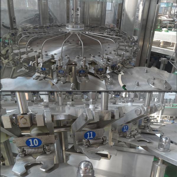 Enhanced Rotary Washing Filling Capping Machine Siemens PLC System 0