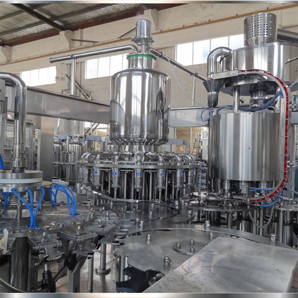 CE / SGS Rotary 3 in 1 Juice Production Line 6000 Bottles Per Hour 1