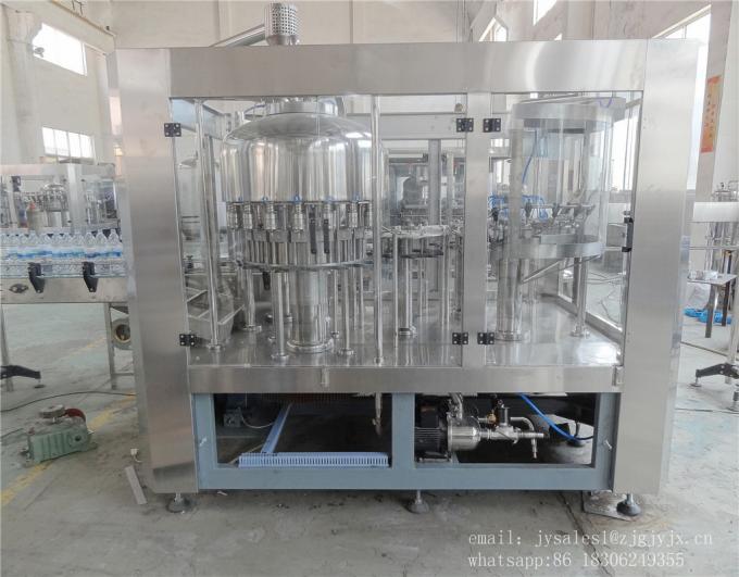 3-In-1 Monoblock Automatic Pure Liquid Bottle Filling Machine For Fruit Juice Production 0