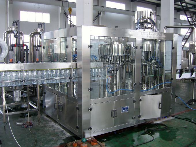 Automatic Mineral / Pure Water Bottle Filling Machine Washing - Filling - Capping 3-In-1Unit 1
