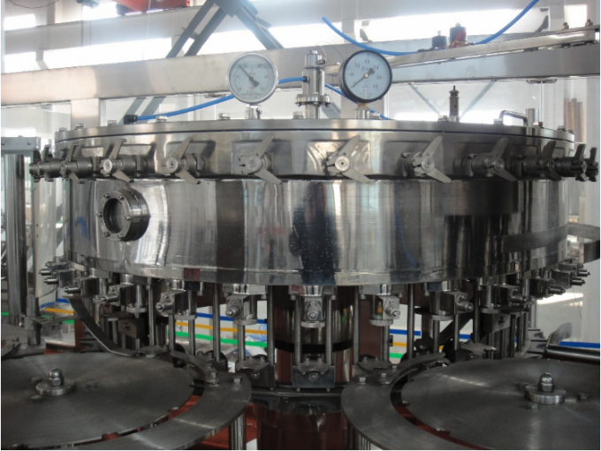 Sparkling Water Bottling Machine / Machinery / Line , Carbonation Soda Plants 4