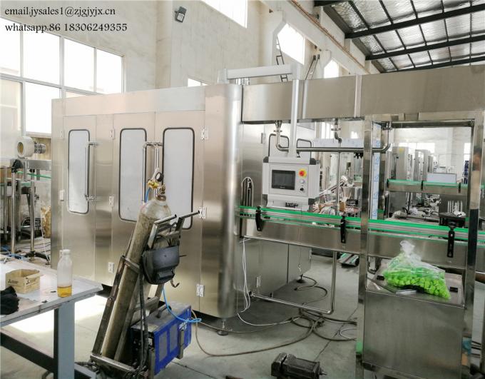 Gas Water Bottling Machine , Carbonated Drink Filling Machine / Soft Drink Equipments 0
