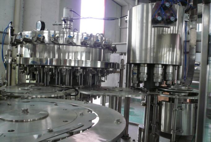 PET Bottle Beverage Filling Machine / Carbonated Drinks Production Lines 2
