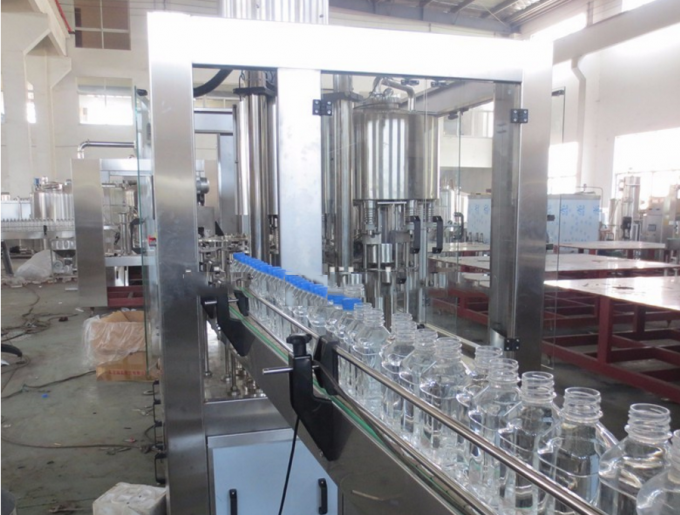High Precision Mineral Water Bottle Filling Machine with PLC + Touch Screen Control 7