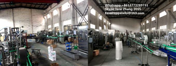 Electric Glass Bottle Filling Machine / Carbonated Drink Production Line 7
