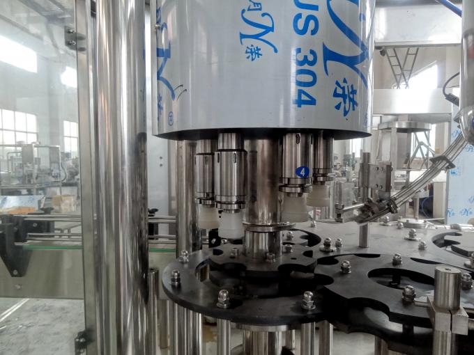 Aseptic Milk Glass Bottle Filling Machine / Bottling Production Line Food Grade SS304 2