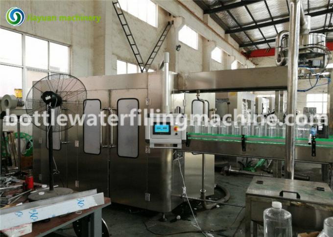 Industrial Electric Water Bottle Filling Machine For Plastic / Glass Bottle 0