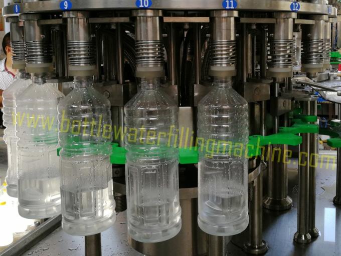 6000B/H Complete Drinking Water Bottle Filling Machine With PLC + Touch Screen 1