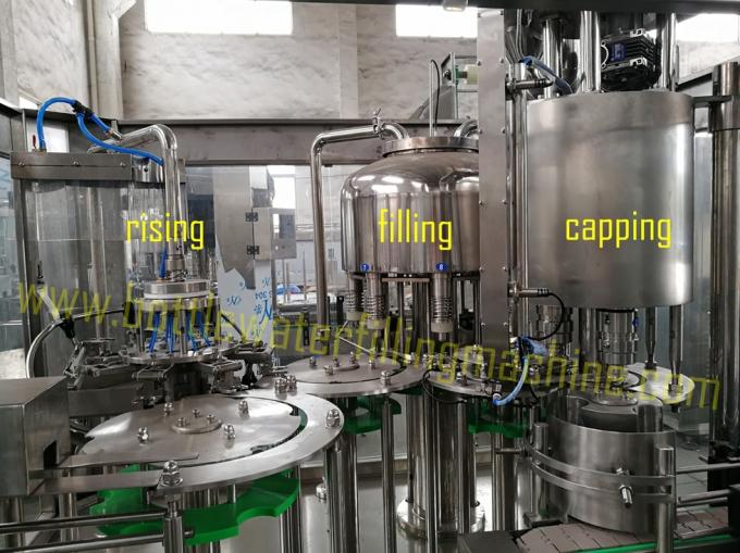 Pure Water Bottle Washing / Filling / Capping 3 In 1 Packaging Machine 1
