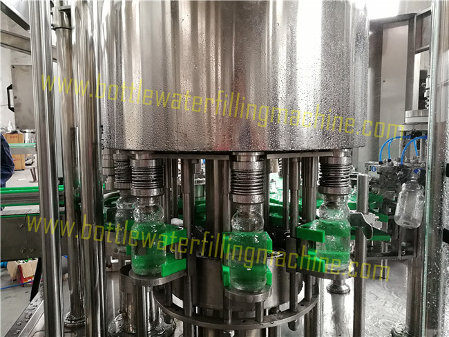 Combined Water Juice And Milk Filling Line , Fruit Juice Glass Bottle Production Line 1