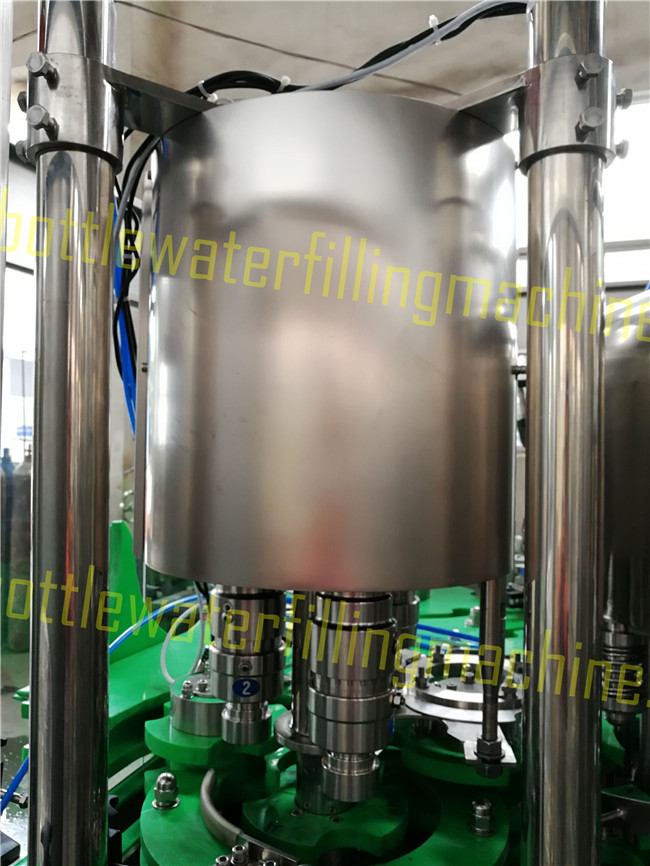 Combined Water Juice And Milk Filling Line , Fruit Juice Glass Bottle Production Line 2