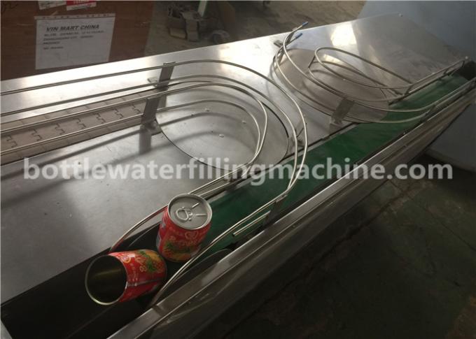 Canned Juice Normal Pressure Filling Machine / Drinking Water Canning Machine 0