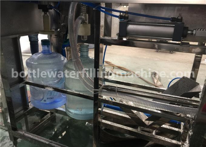 5 Gallon Pet Bottle Filling Machine / 20 Liter Mineral Water Bucket Plant 2800*1100*1600MM 0