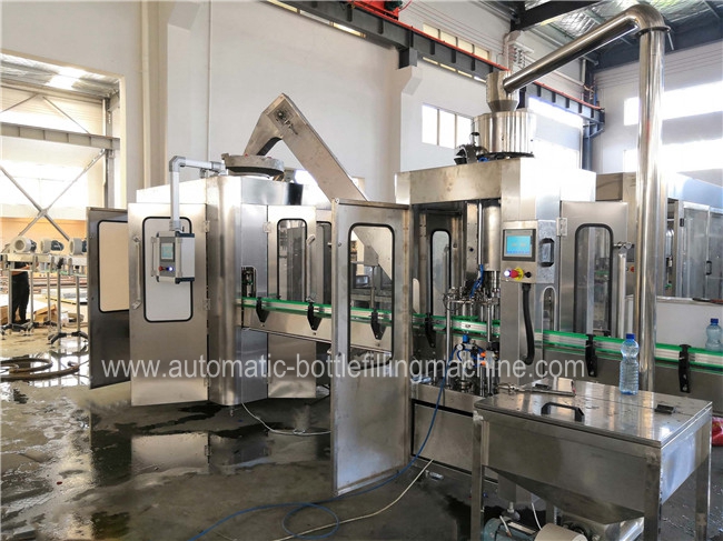 Beverage Carbonated Drink Filling Machine / Soft Drink Making Machines Production Line 0