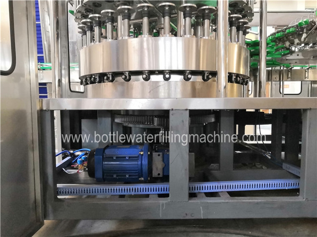 3 In1 Bottle Filling Machine / Soda Water Line Isobaric Beer Washing Filling Capping 2