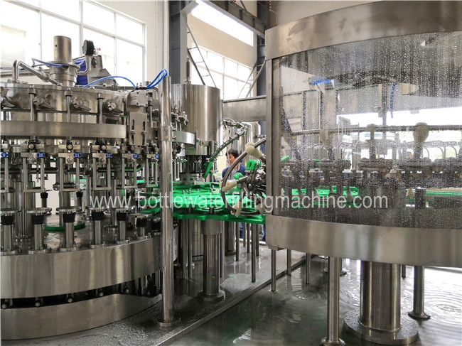 Flavored Carbonation Machine Water Glass Bottle Washing Filling Labeling Line 0