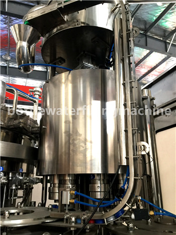 2 In 1 Automatic Pet Bottle Filling Capping Machine For Cola / Beer , High Speed 2